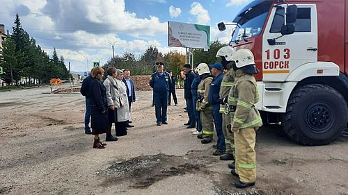 Фото пресс-службы Госкомитета по ГО, ЧС и ПБ Хакасии